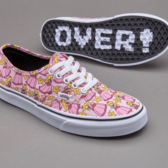 Vans | Shoes | Princess Peach Vans Size 